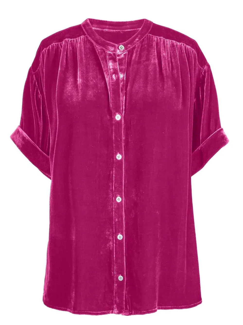 Round Neck Short Sleeve Shirt